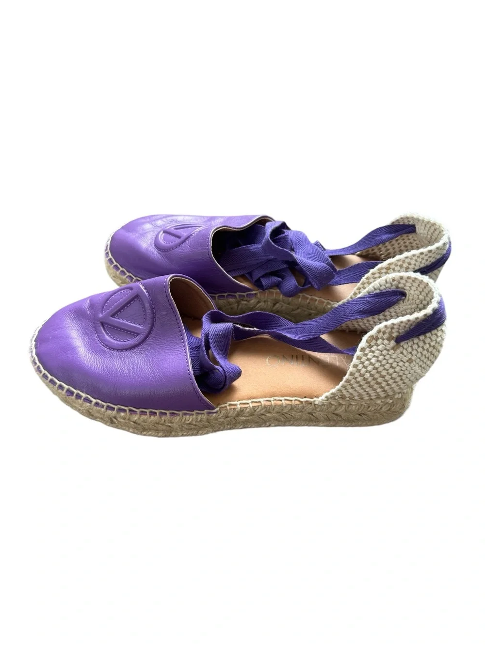 VALENTINO by Mario TESSA Espadrilles Purple NWT 38